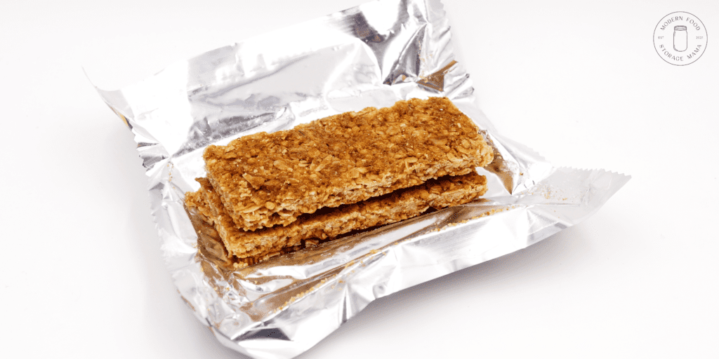 packaged granola bars shelf-stable food for emergencies
