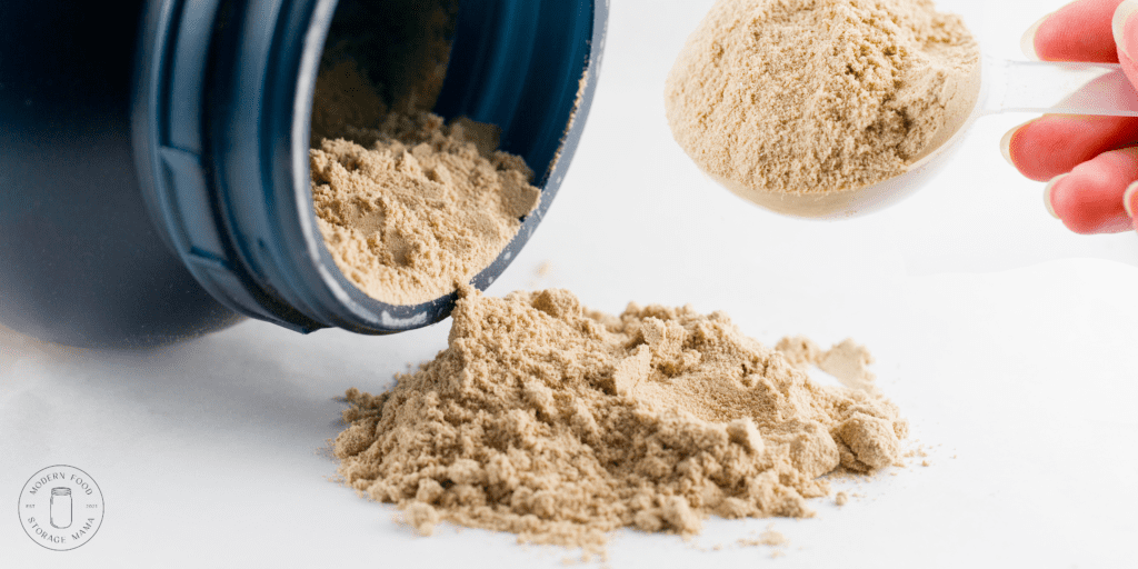 protein powder food for emergecies
