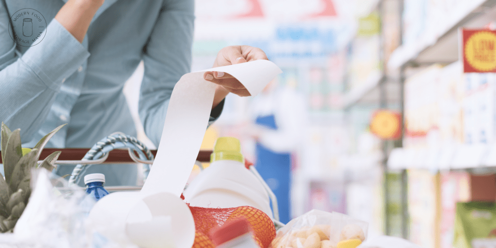 grocery budgeting food storage budget