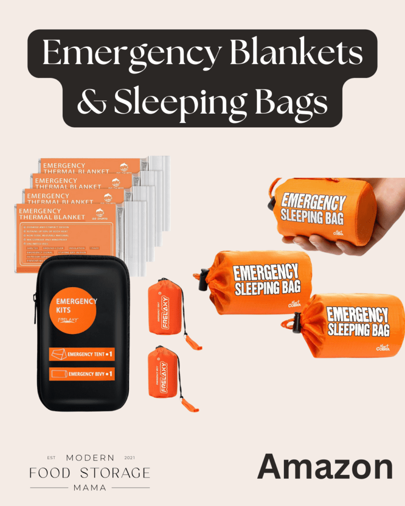 Emergency Blankets and Emergency Sleeping Bags